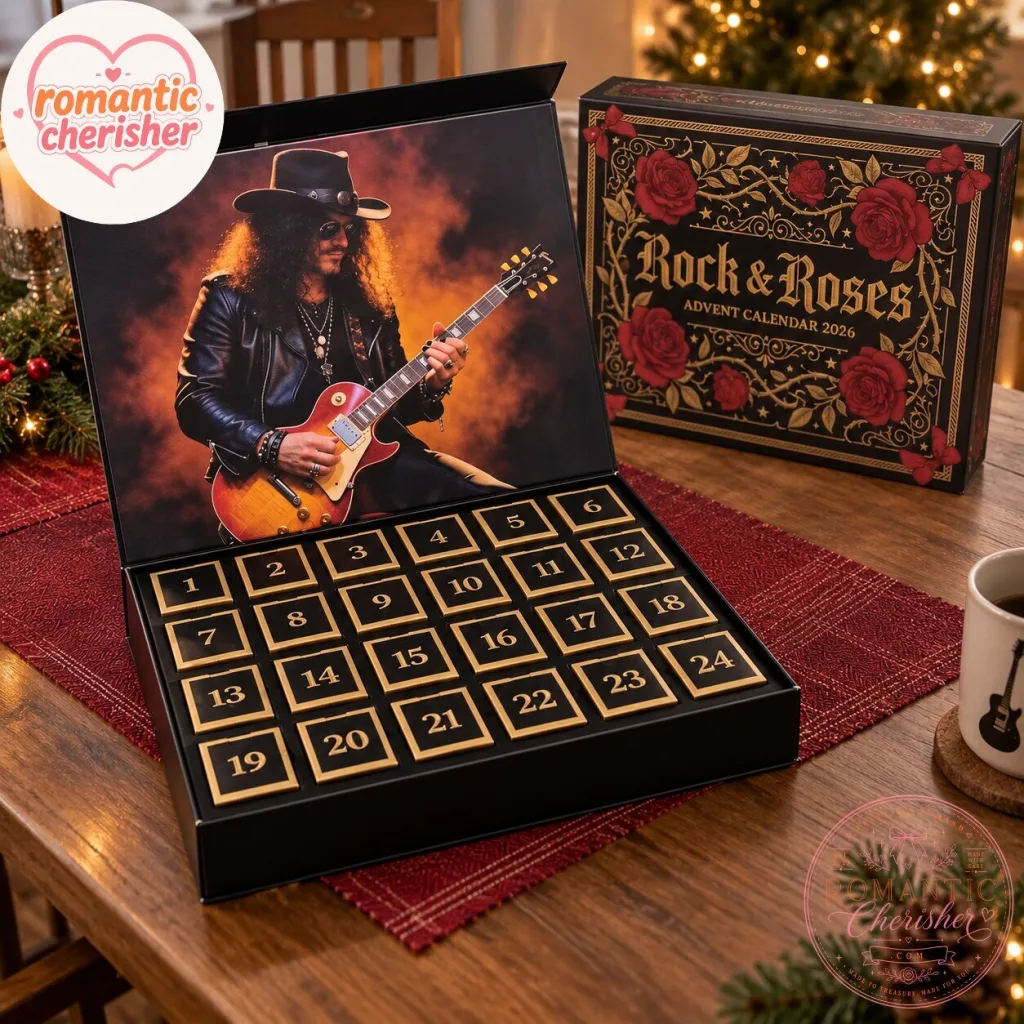 "Unwrap Rock 'n' Roll Fun with Guns N' Roses Advent Calendar" 40 Guns N’ Roses 24-Day Advent Calendar