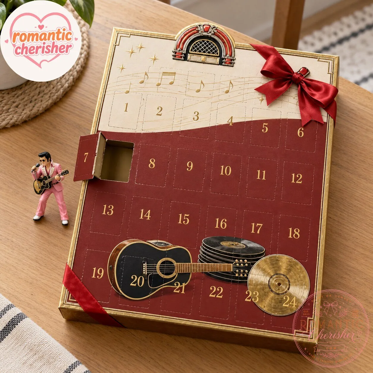 Elvis Presley Christmas Advent Calendar 24 Days Of Music Keepsakes 5 Elvis Presley Christmas Advent Calendar 24 Days Of Music Keepsakes
