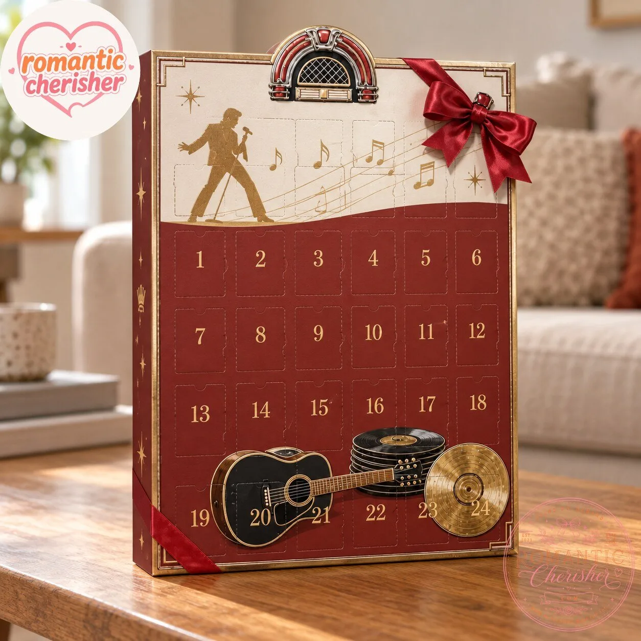 Elvis Presley Christmas Advent Calendar 24 Days Of Music Keepsakes 7 Elvis Presley Christmas Advent Calendar 24 Days Of Music Keepsakes