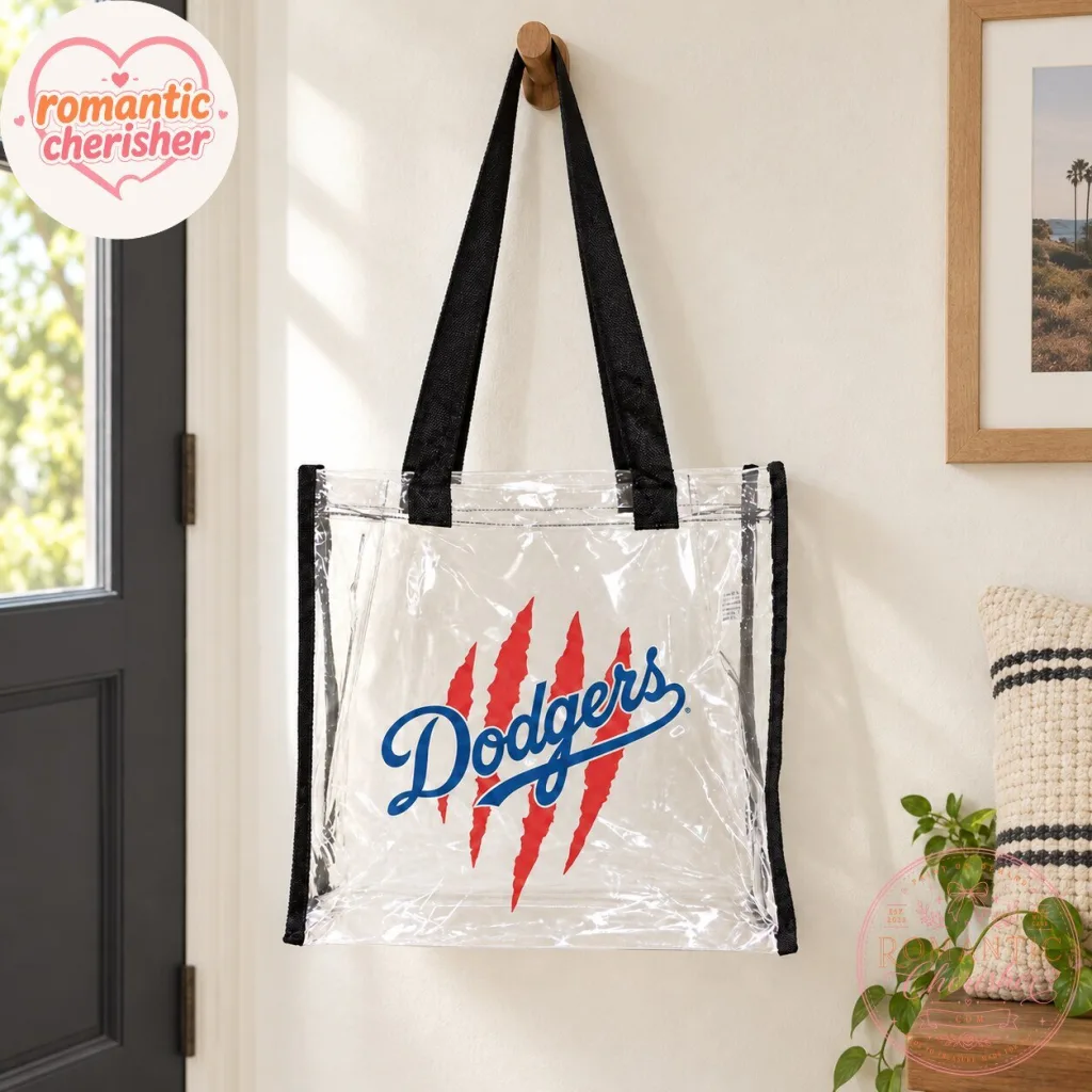 Los Angeles Dodgers Clear Tote Bag Los Angeles Dodgers Clear Tote Bag