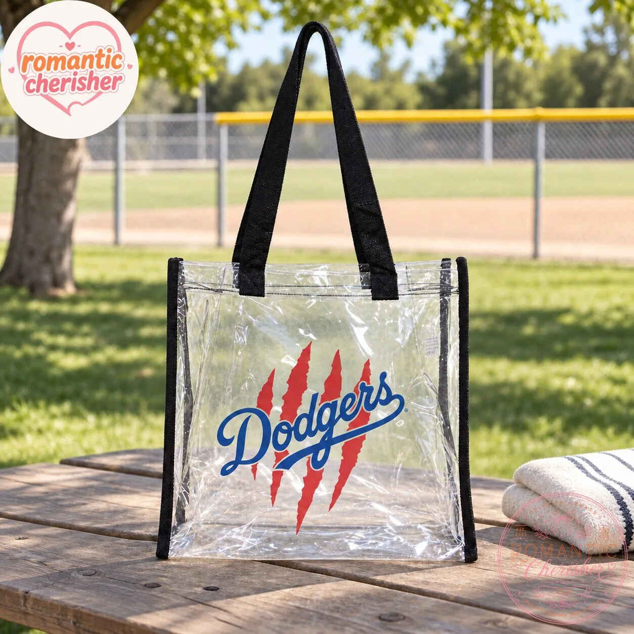 Los Angeles Dodgers Clear Tote Bag 7 Los Angeles Dodgers Clear Tote Bag