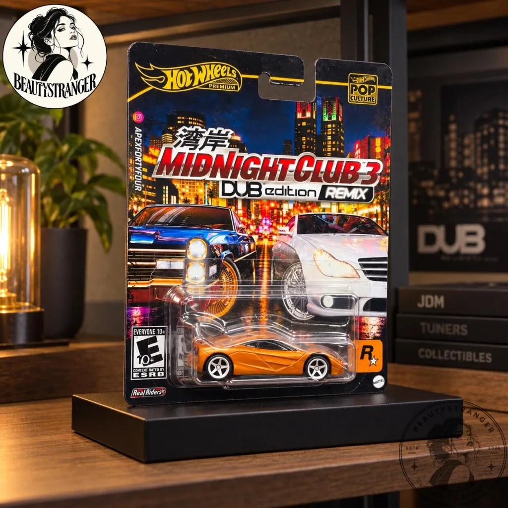 "Top Collectibles: Hot Wheels, Salernitana Jersey, Halloween Dog Plush" 21 Hot Wheels Premium Midnight Club 3 Dub Edition Remix Die-Cast Car