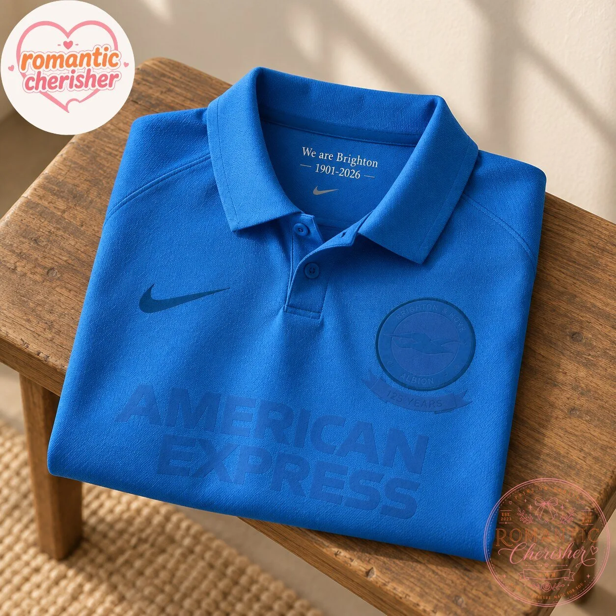 Brighton & Hove Albion 125th Anniversary Limited Edition Boxed Shirt 6 Brighton & Hove Albion 125th Anniversary Limited Edition Boxed Shirt