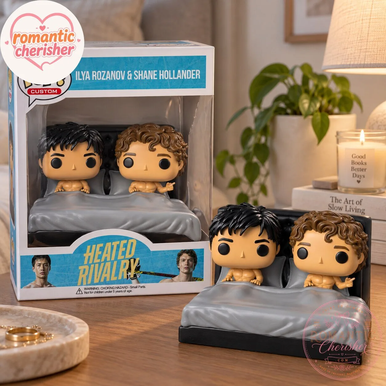 Ilya Rozanov And Shane Hollander Heated Rivalry Custom Funko Pop Figure Set 4 Ilya Rozanov And Shane Hollander Heated Rivalry Custom Funko Pop Figure Set
