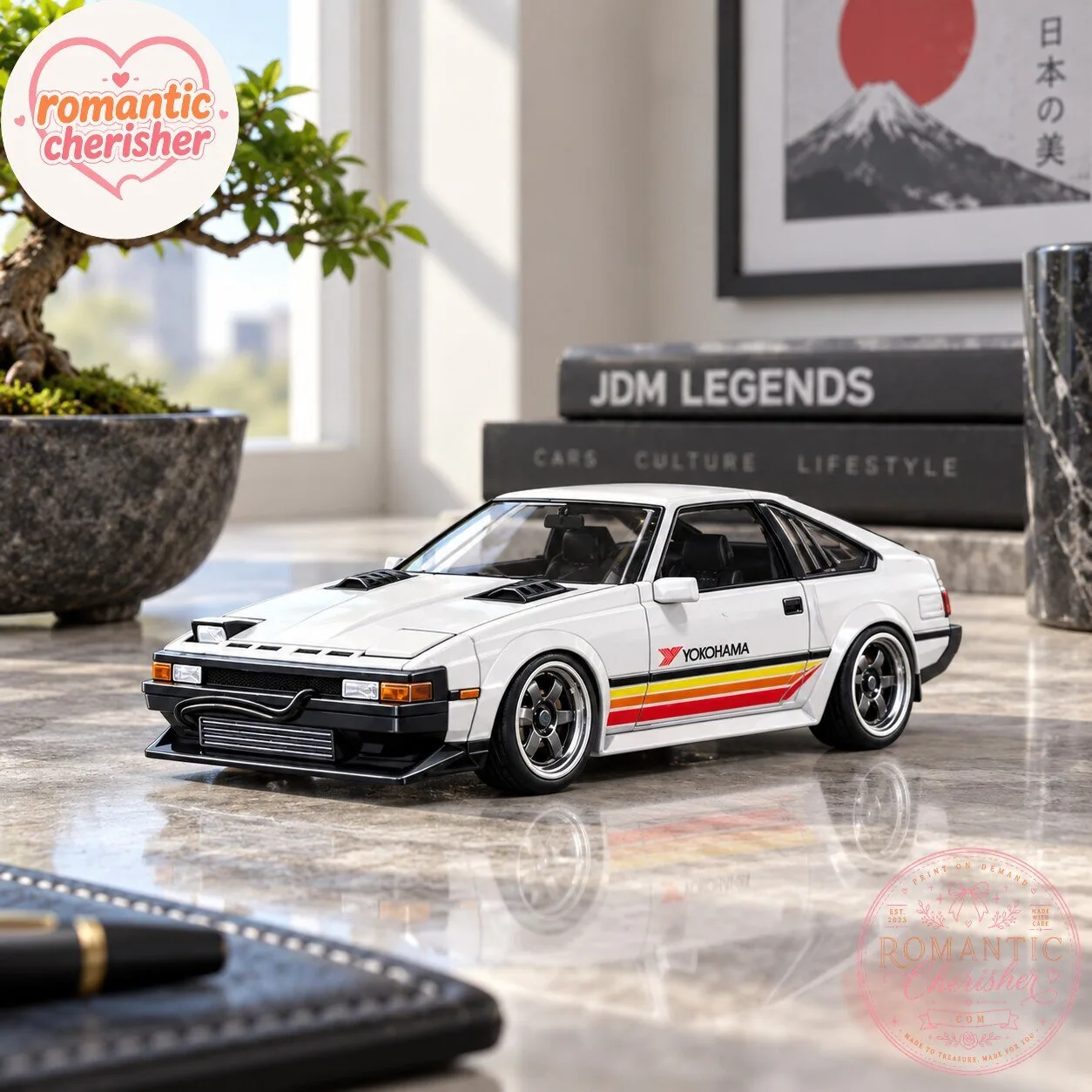 Hot Wheels Silver Series J-Imports 1982 Toyota Supra Die-Cast Car 7 Hot Wheels Silver Series J-Imports 1982 Toyota Supra Die-Cast Car