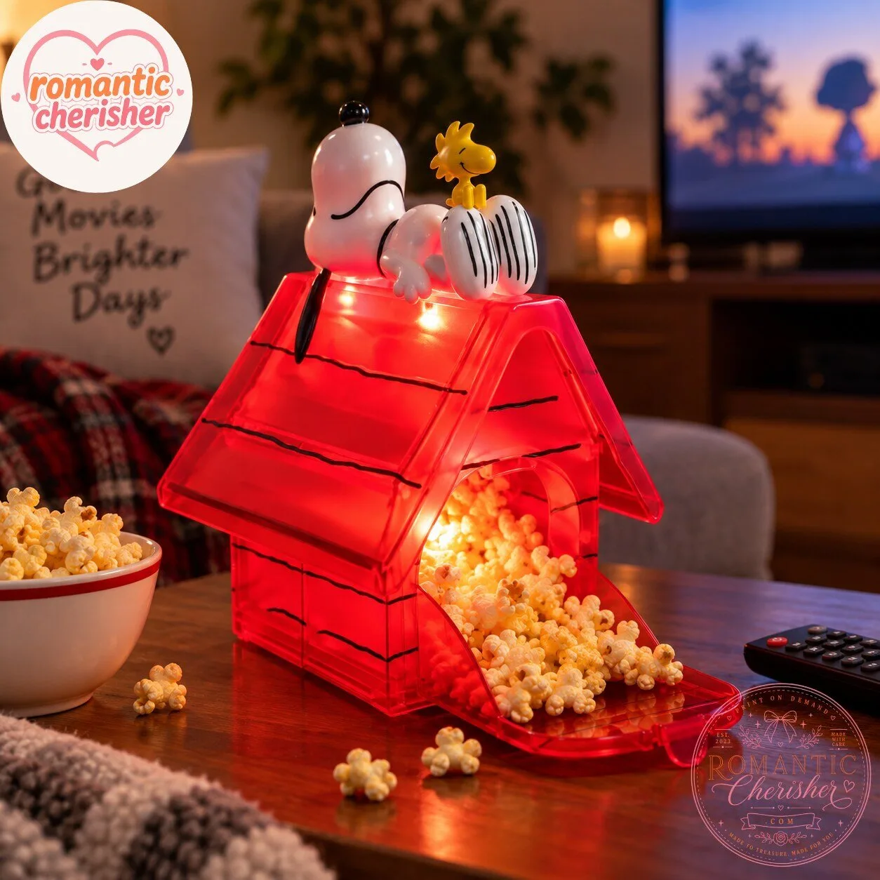 Snoopy Red Doghouse Popcorn Bucket
