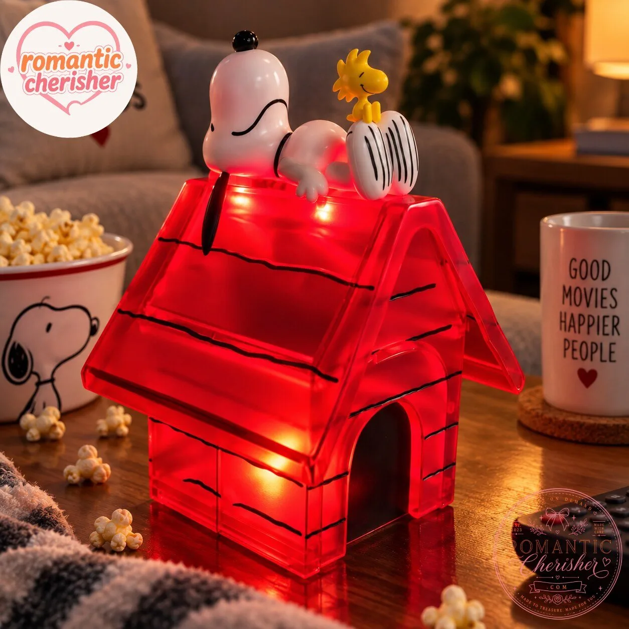 Snoopy Red Doghouse Popcorn Bucket 5 Snoopy Red Doghouse Popcorn Bucket