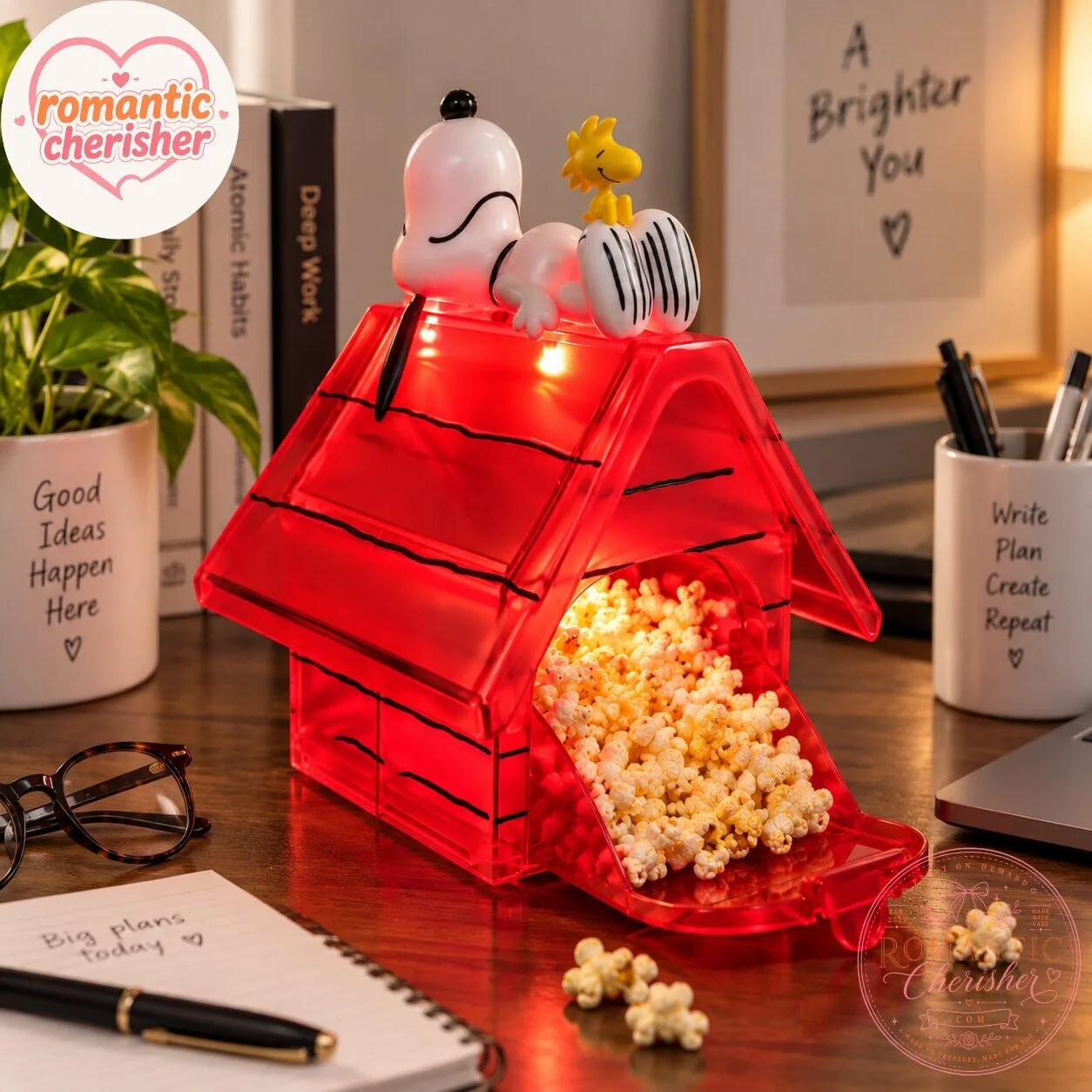 Snoopy Red Doghouse Popcorn Bucket 6 Snoopy Red Doghouse Popcorn Bucket