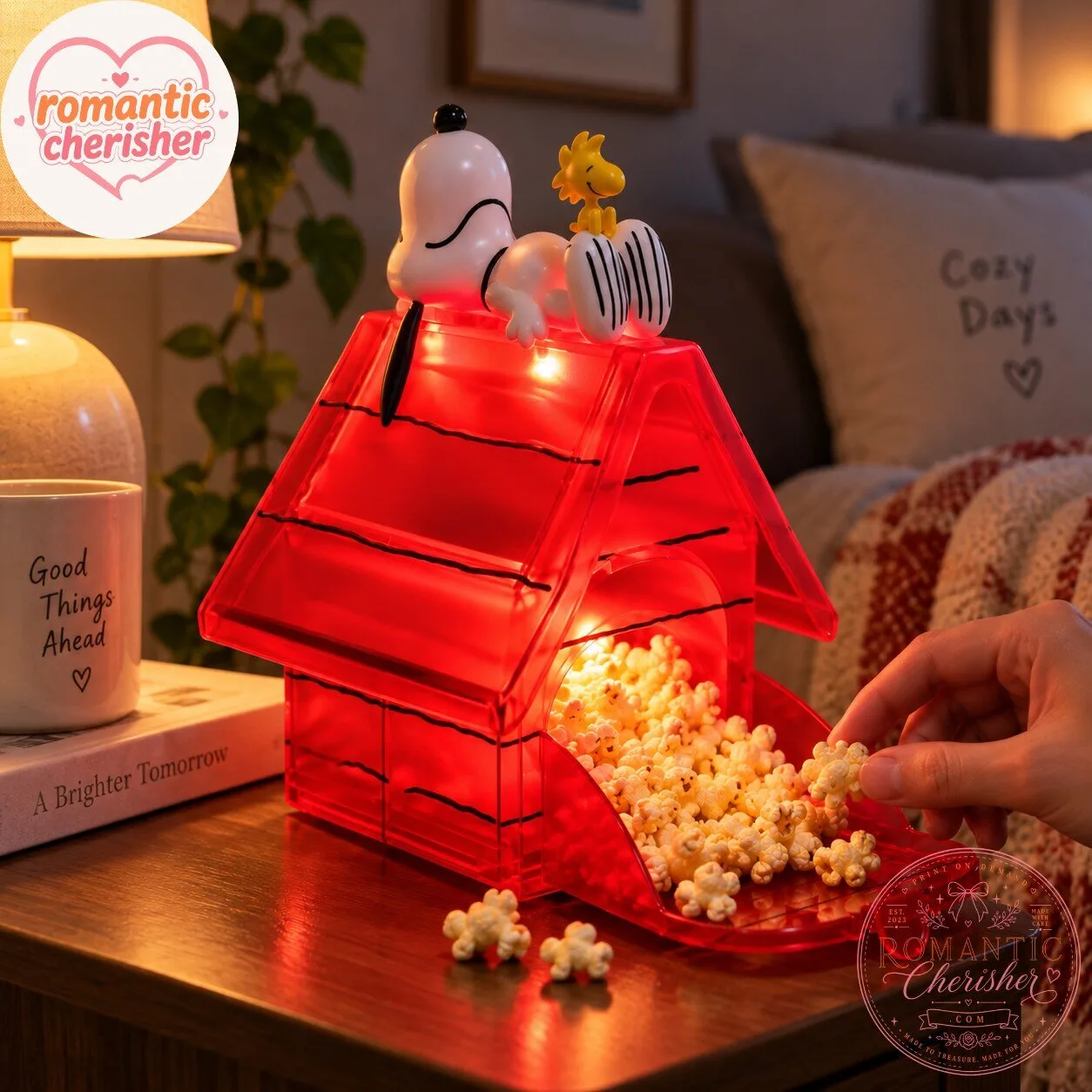 Snoopy Red Doghouse Popcorn Bucket 7 Snoopy Red Doghouse Popcorn Bucket