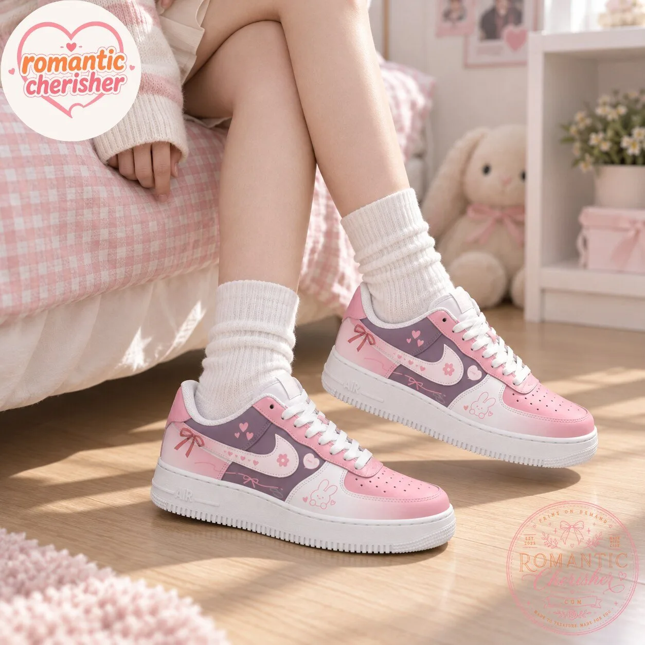Hakari Hanazono Air Force 1 Custom Shoes 7 Hakari Hanazono Air Force 1 Custom Shoes