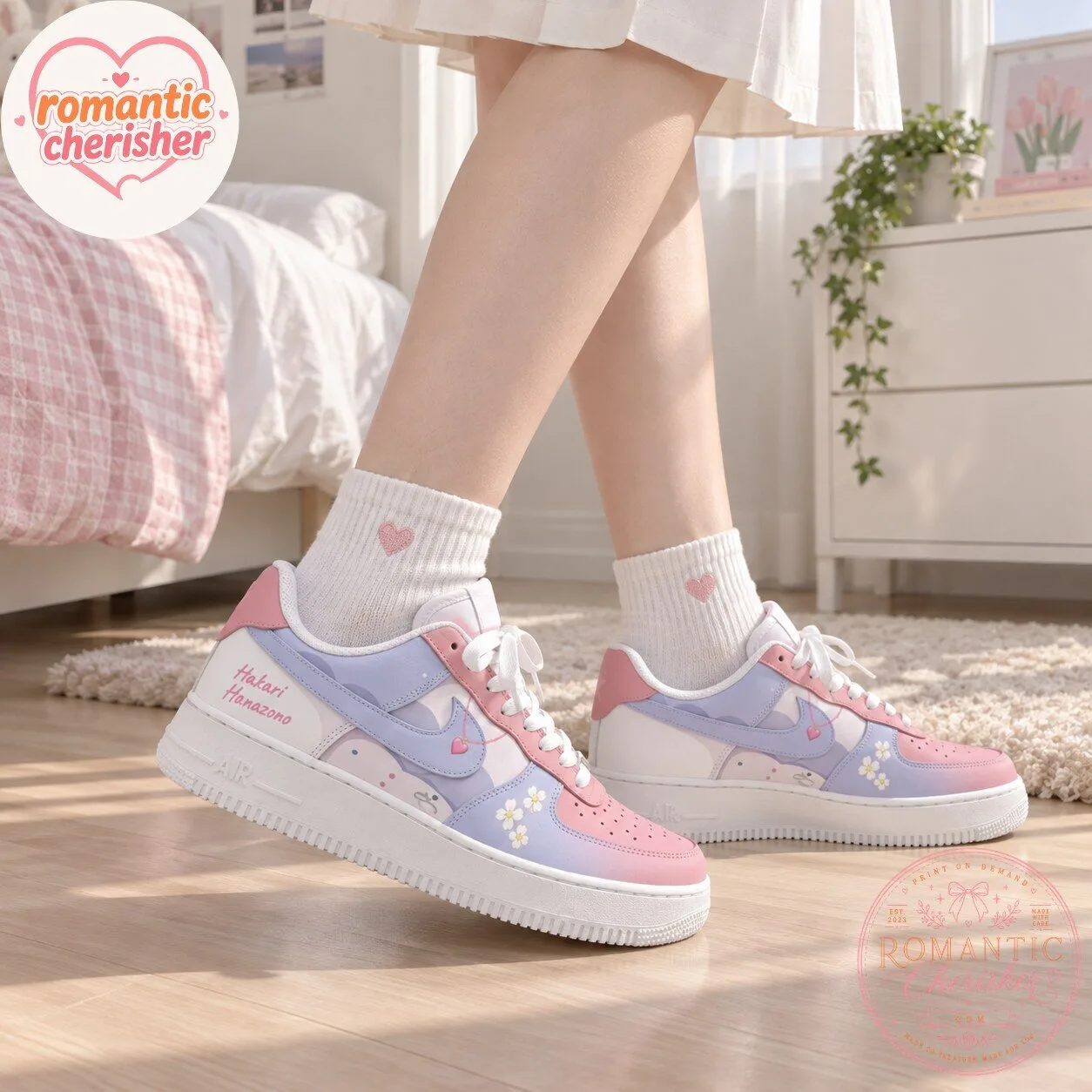 The 100 Girlfriends Hahari Hanazono Sneakers 7 The 100 Girlfriends Hahari Hanazono Sneakers