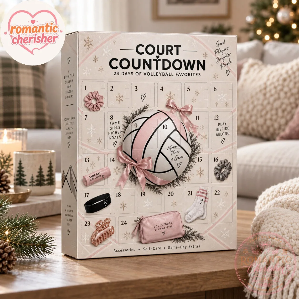 Court Countdown 24-Day Volleyball Advent Calendar