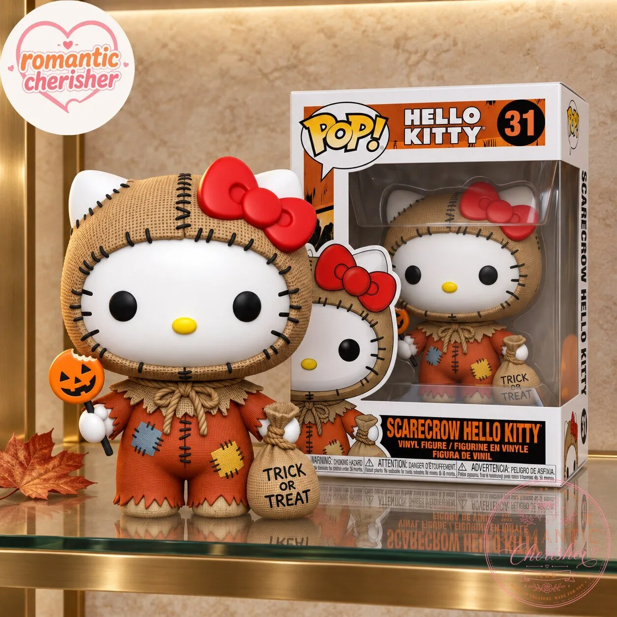 Scarecrow Hello Kitty Halloween Funko Pop Vinyl Figure