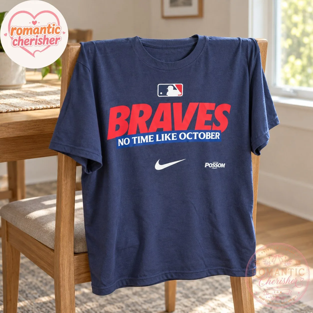 Atlanta Braves No Time Like October T-Shirt 7 Atlanta Braves No Time Like October T-Shirt