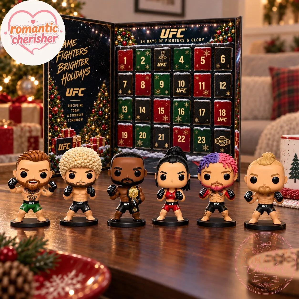 UFC 24-Day Christmas Advent Calendar Limited Edition