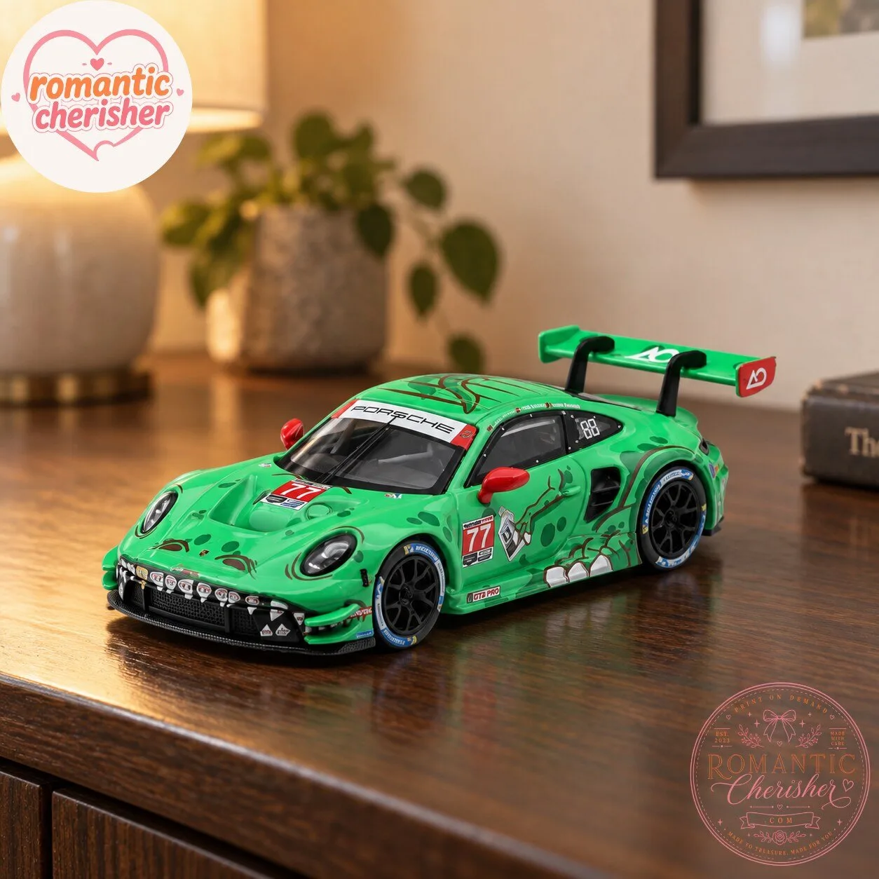 MINI GT Porsche 911 GT3 R #77 Rexy Diecast Model