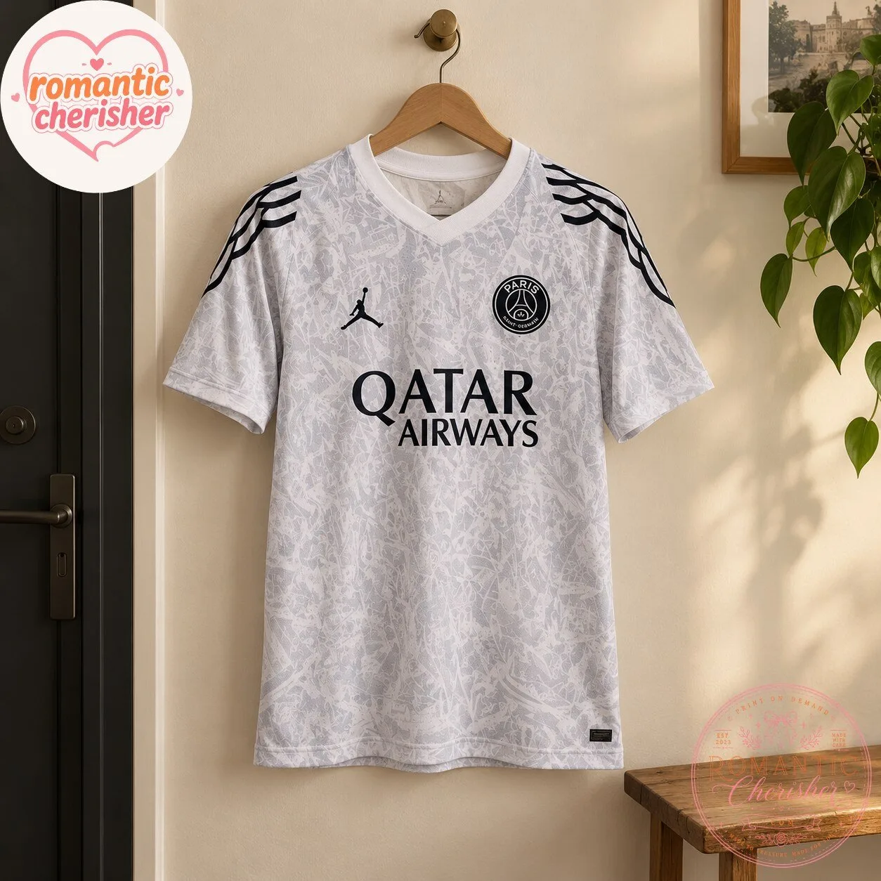 PSG x Jordan White Soccer Jersey 2026