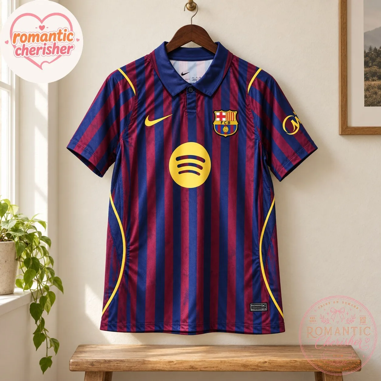 FC Barcelona 2027/28 Home Kit Concept Jersey