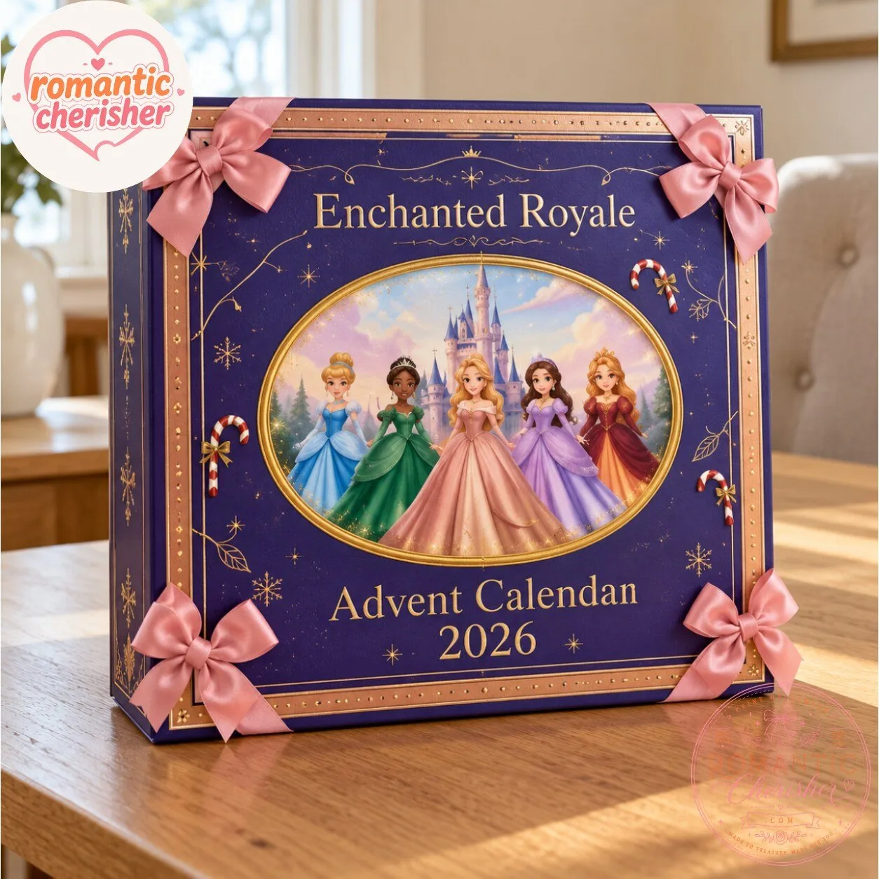 24-Day Princess Figurine Christmas Advent Calendar