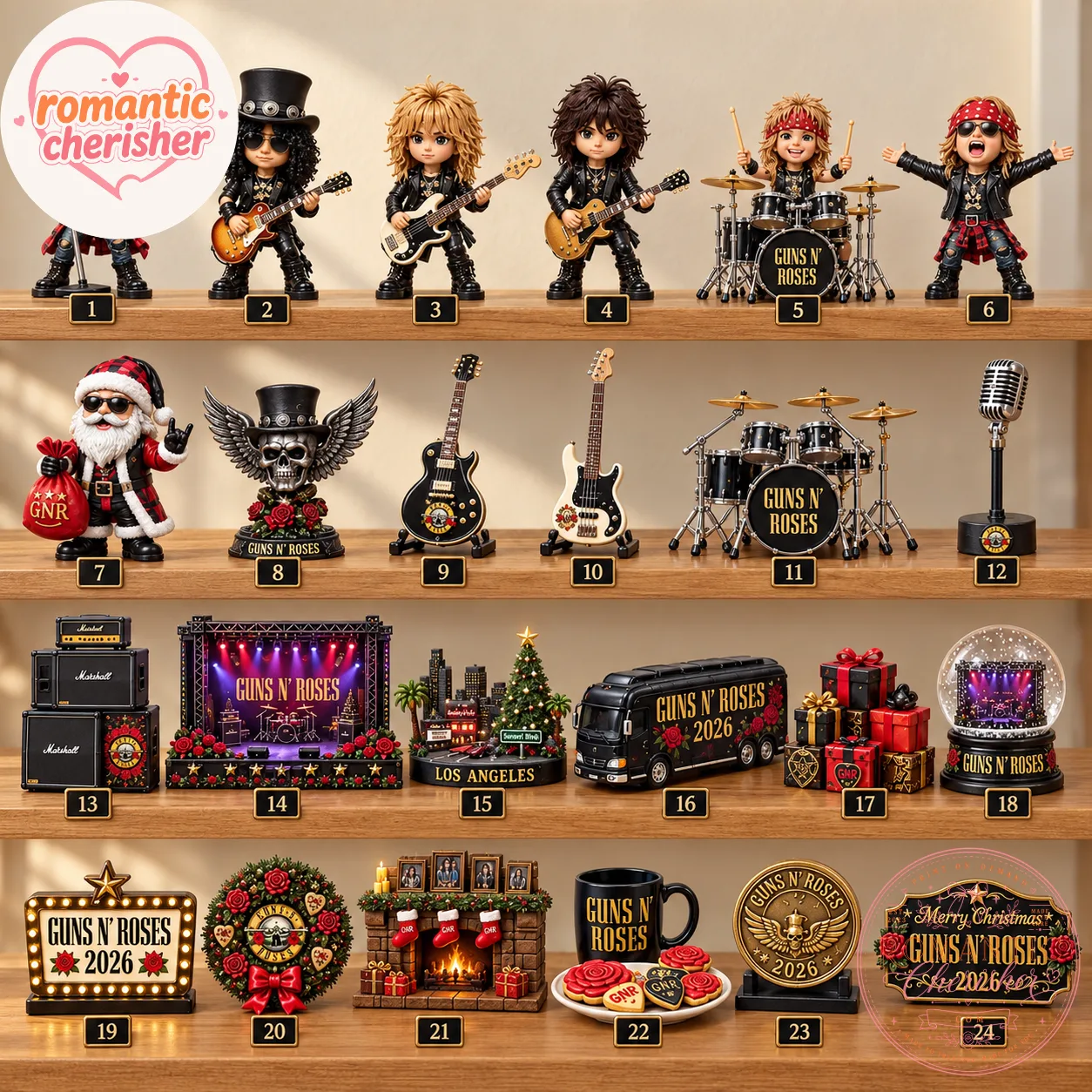 2 Guns N’ Roses 24-Day Advent Calendar — image 2