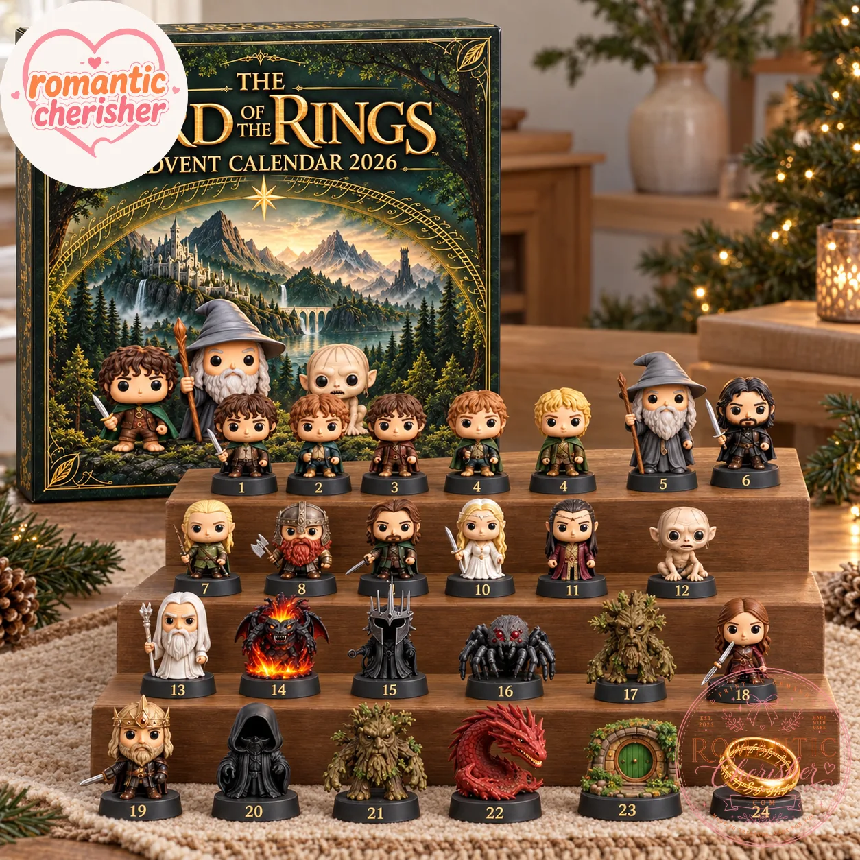 The Lord Of The Rings 2026 Advent Calendar Gift Set