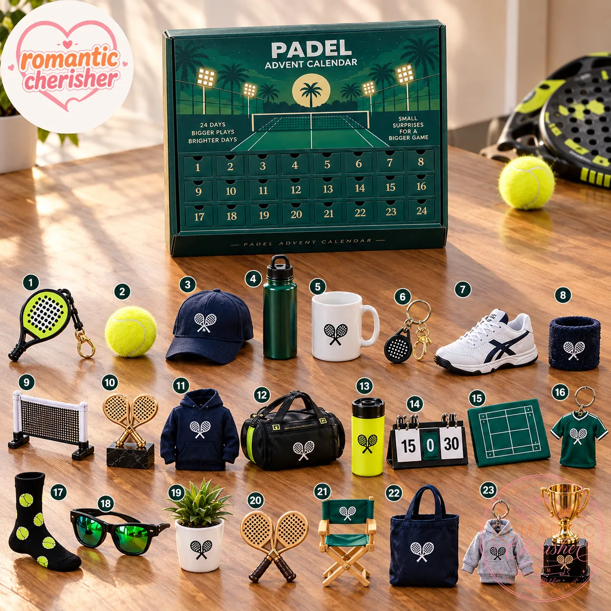 Padel Tennis Christmas Advent Calendar