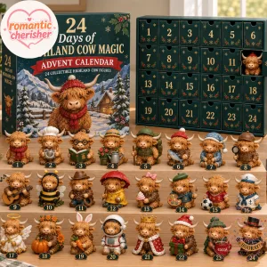 24 Days Of Highland Cow Magic Advent Calendar 4 24 Days Of Highland Cow Magic Advent Calendar